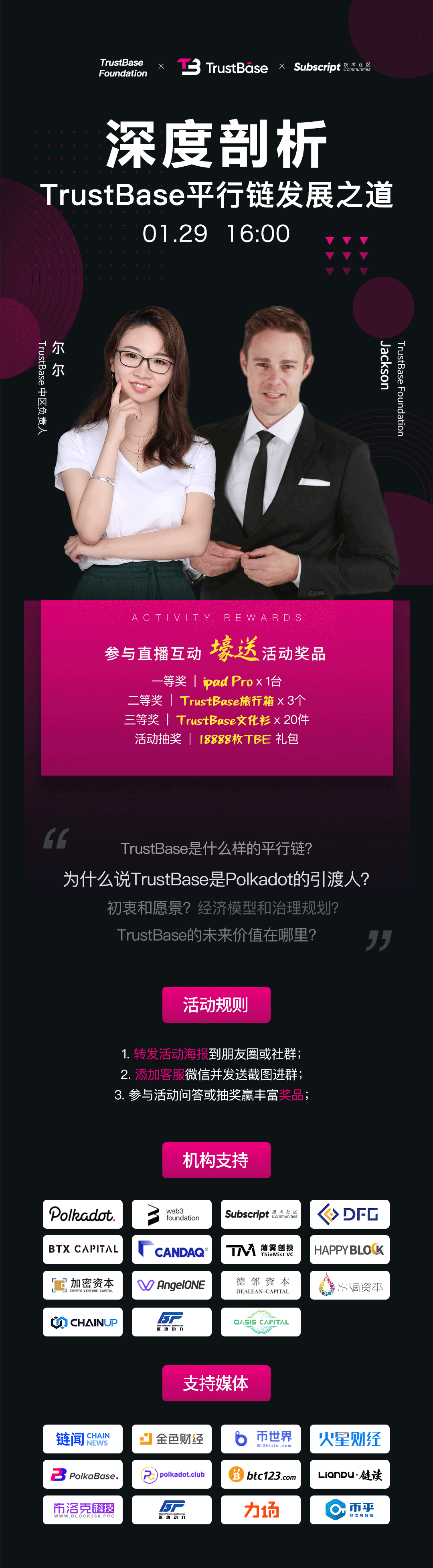 TrustBase Tinder Program Officially Launched