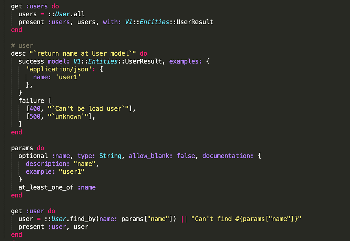 Grape API Routing. Create API using Grape is new for me… by Zainal