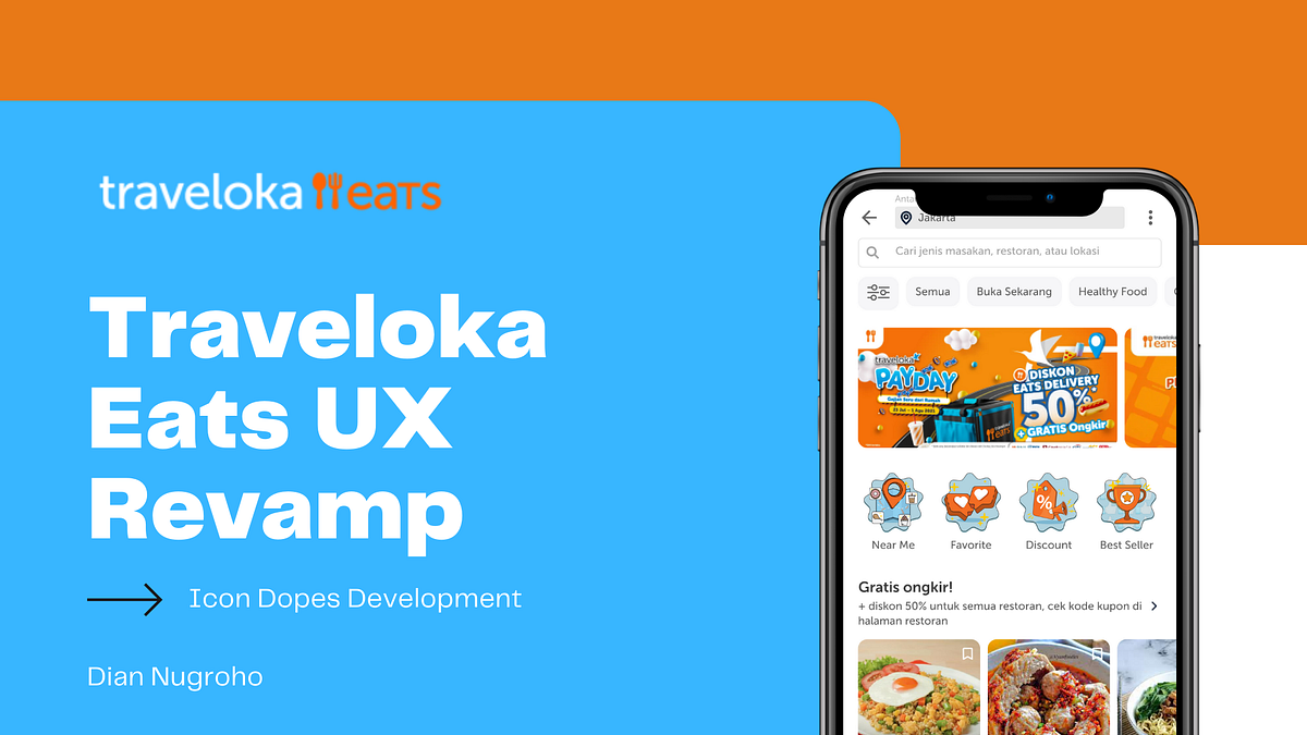 Traveloka Eats UX Revamp (icon dopes development) | by Dian Nugroho ...