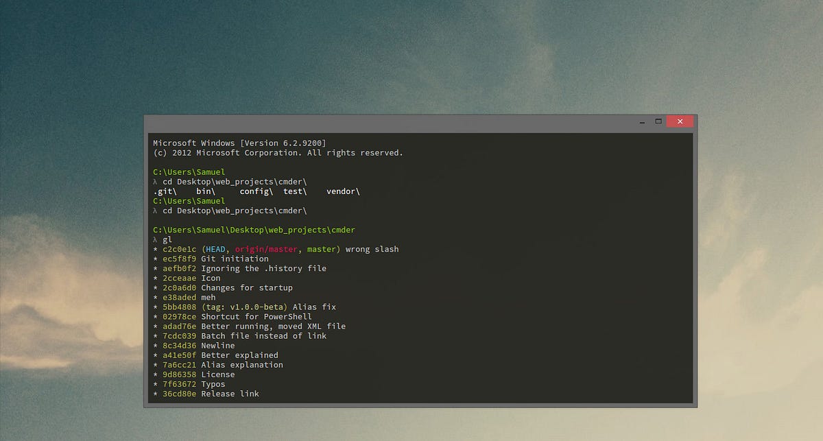 5 Ways Cmder Can Increase Your Productivity | by Haydar Ali Ismail | Medium