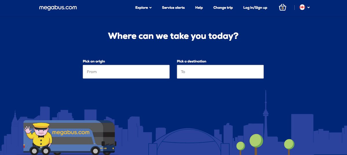 Megabus The User’s Journey. As an avid fan of travelling and… by