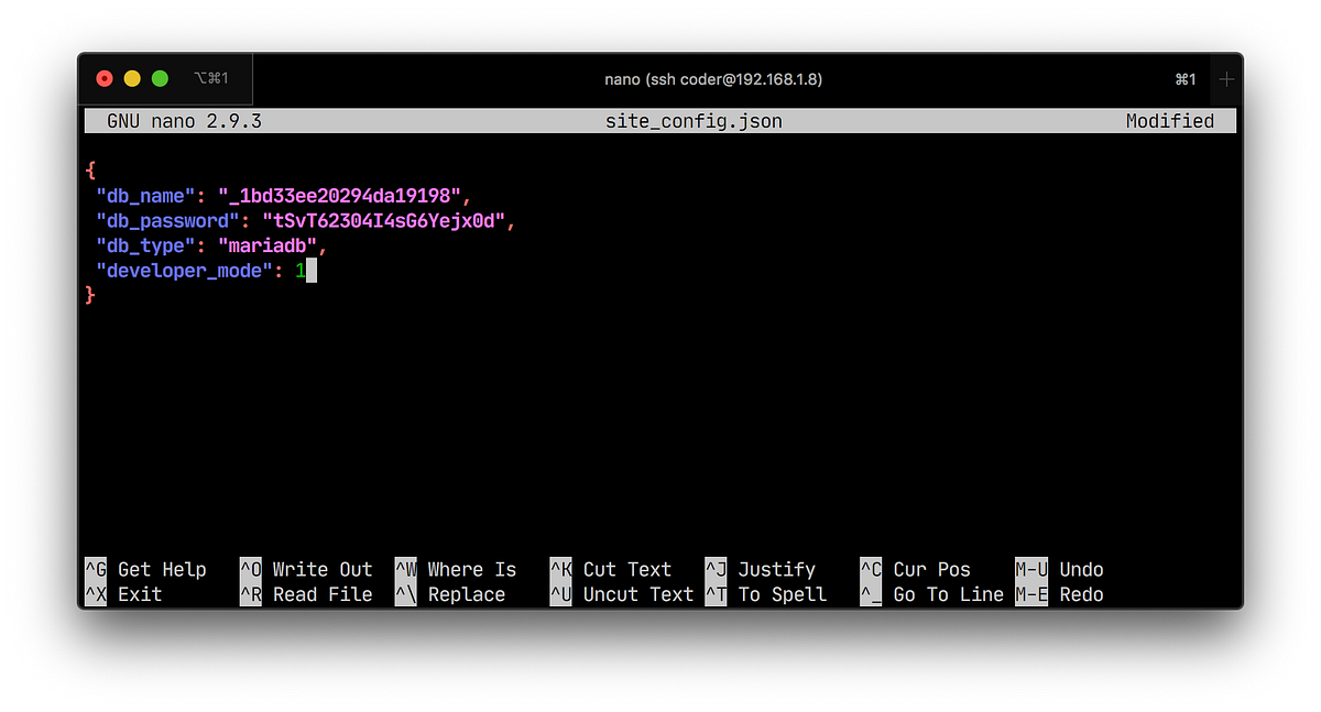 Habilitar Modo Desarrollador Frappe/ERPNext by Mario Monroy Canizales