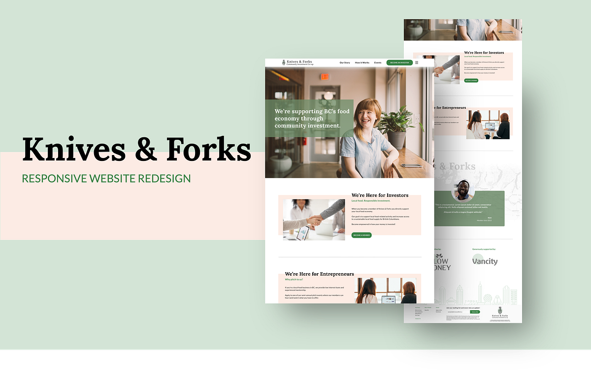 Revamping Knives and Forks website — A UI Case Study by Jenny Ho Medium