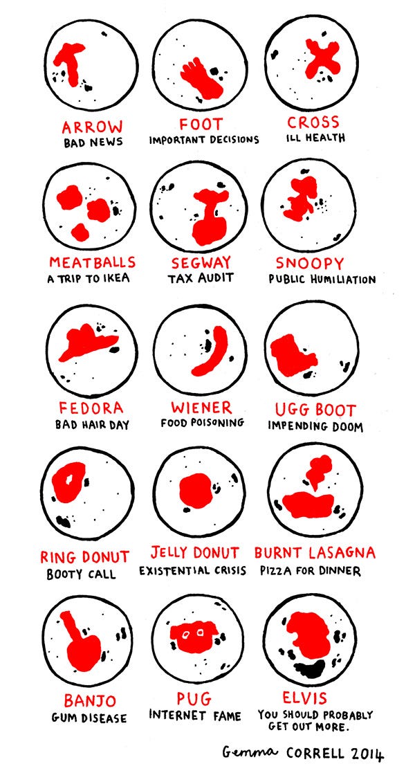 21st Century Tasseography. The ancient art of tea leaf reading… by