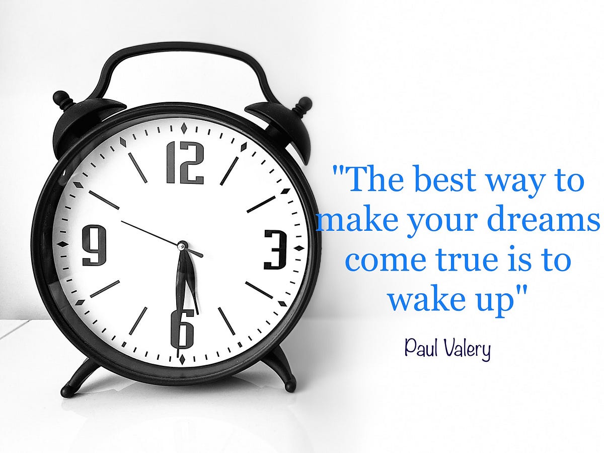 BENEFITS OF GETTING UP EARLY. Almost everyone wants to get up early