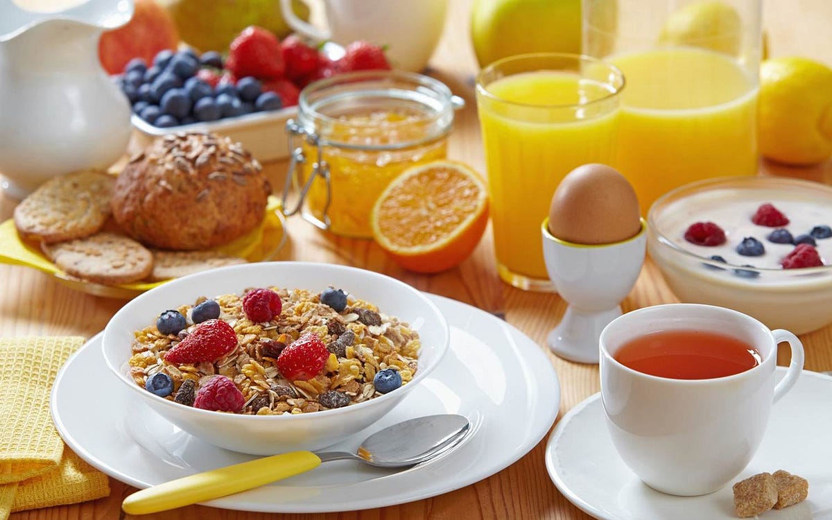 Un petit-déjeuner équilibré. Vous avez choisi de prendre un… | by Afya ...