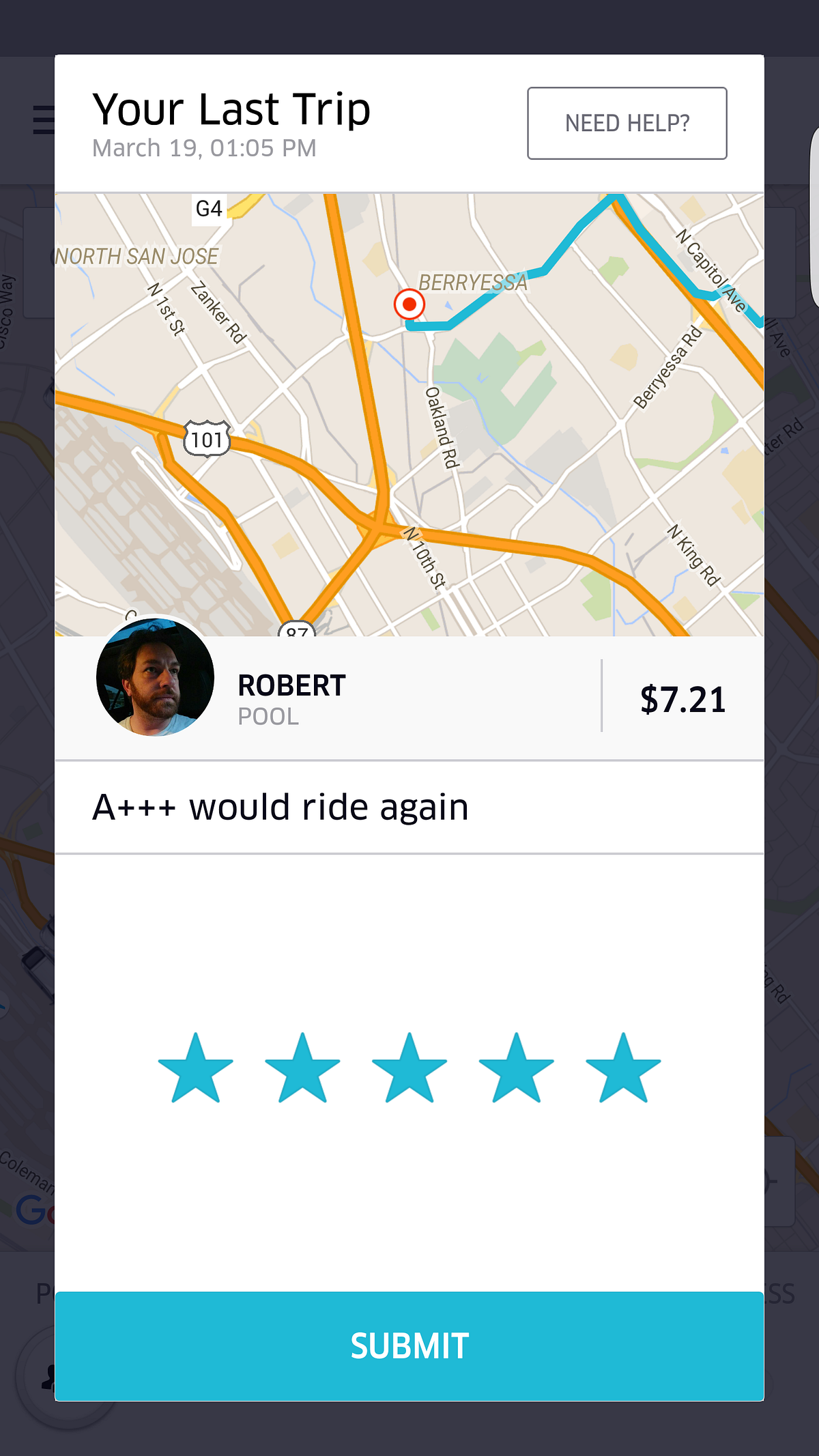 Is Uber Skimming off the top?. A chance conversation with two 