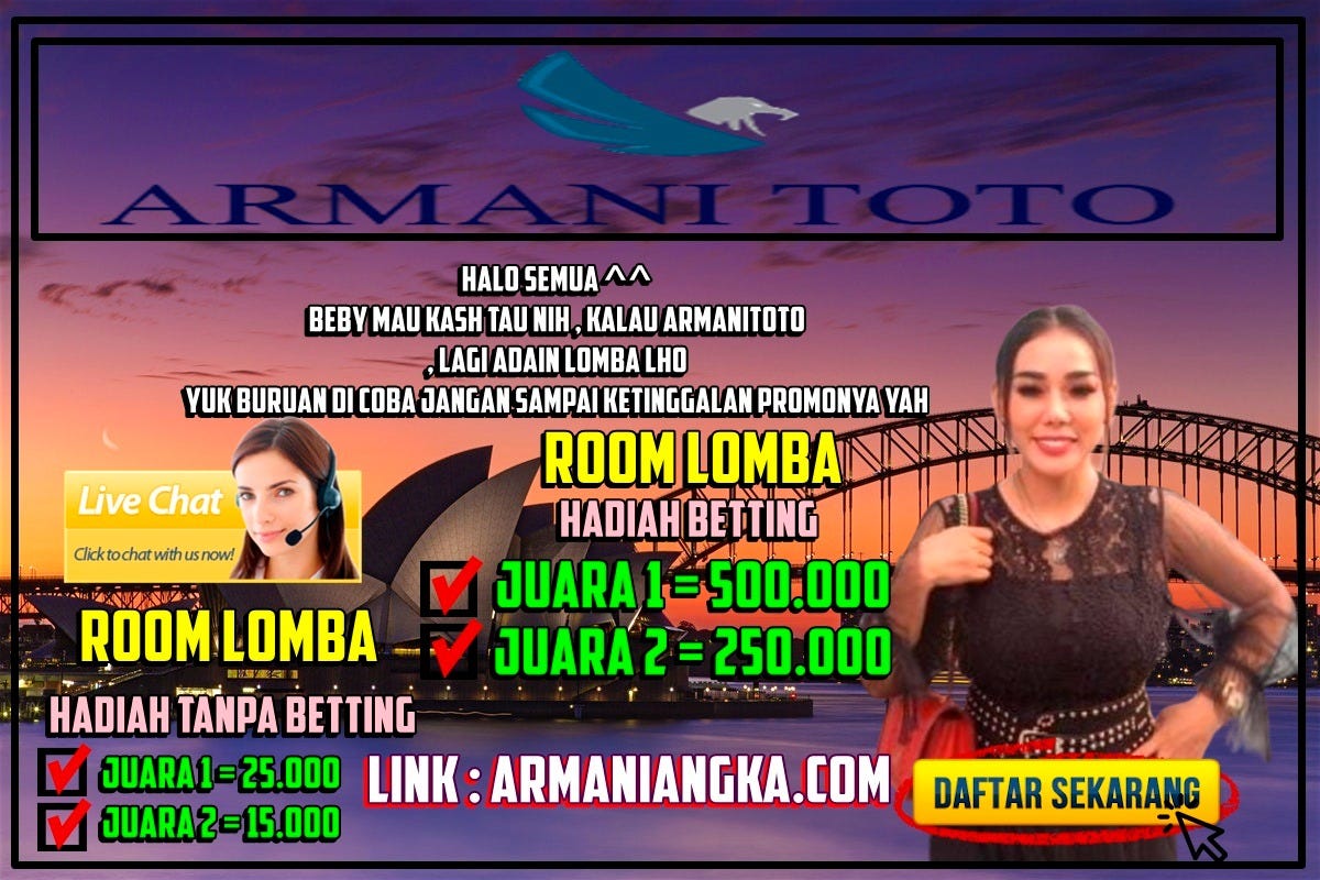 Togel Z
, Armani Angka Togel Online Agen Togel Bandar Togel Terpercaya By Armanitoto Medium