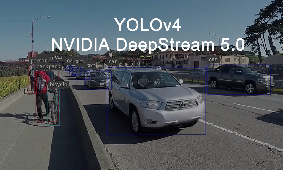 Using YOLOv4 on NVIDIA DeepStream 5.0