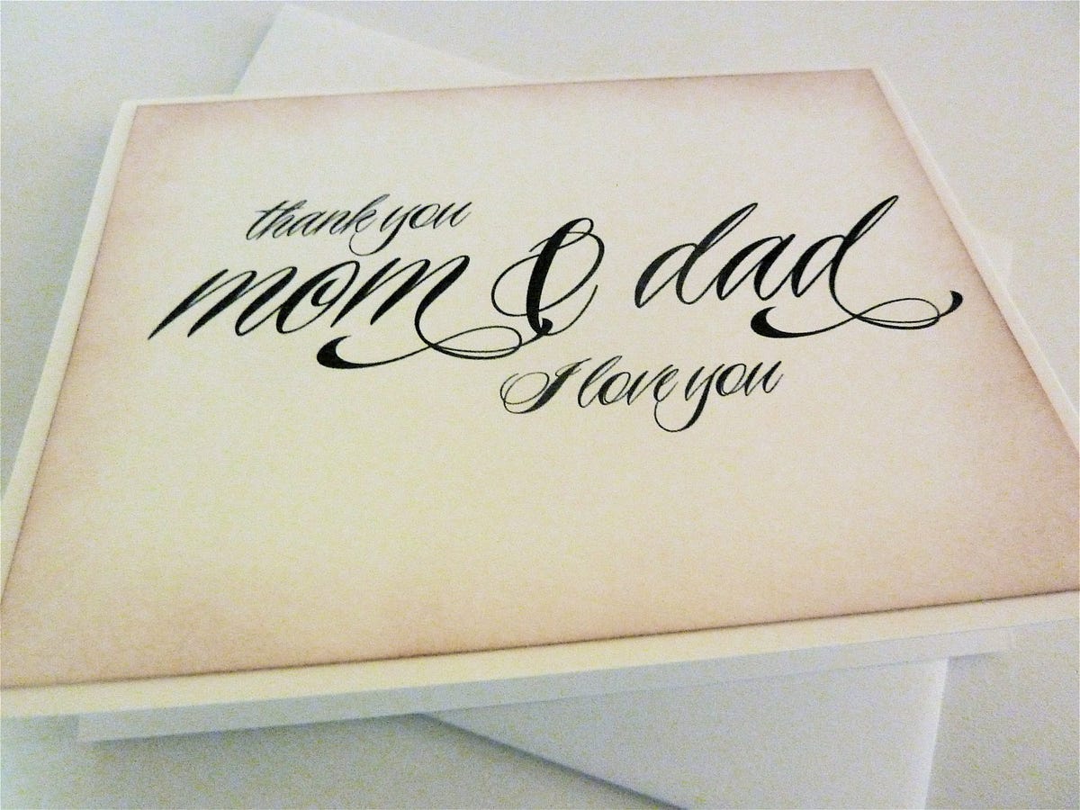 Thank You Mom And Dad Tomorrow Is My Birthday And I Feel So By Mosam Shah Medium