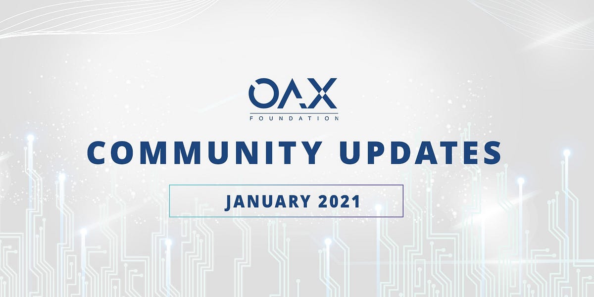 January 2021 Community Update