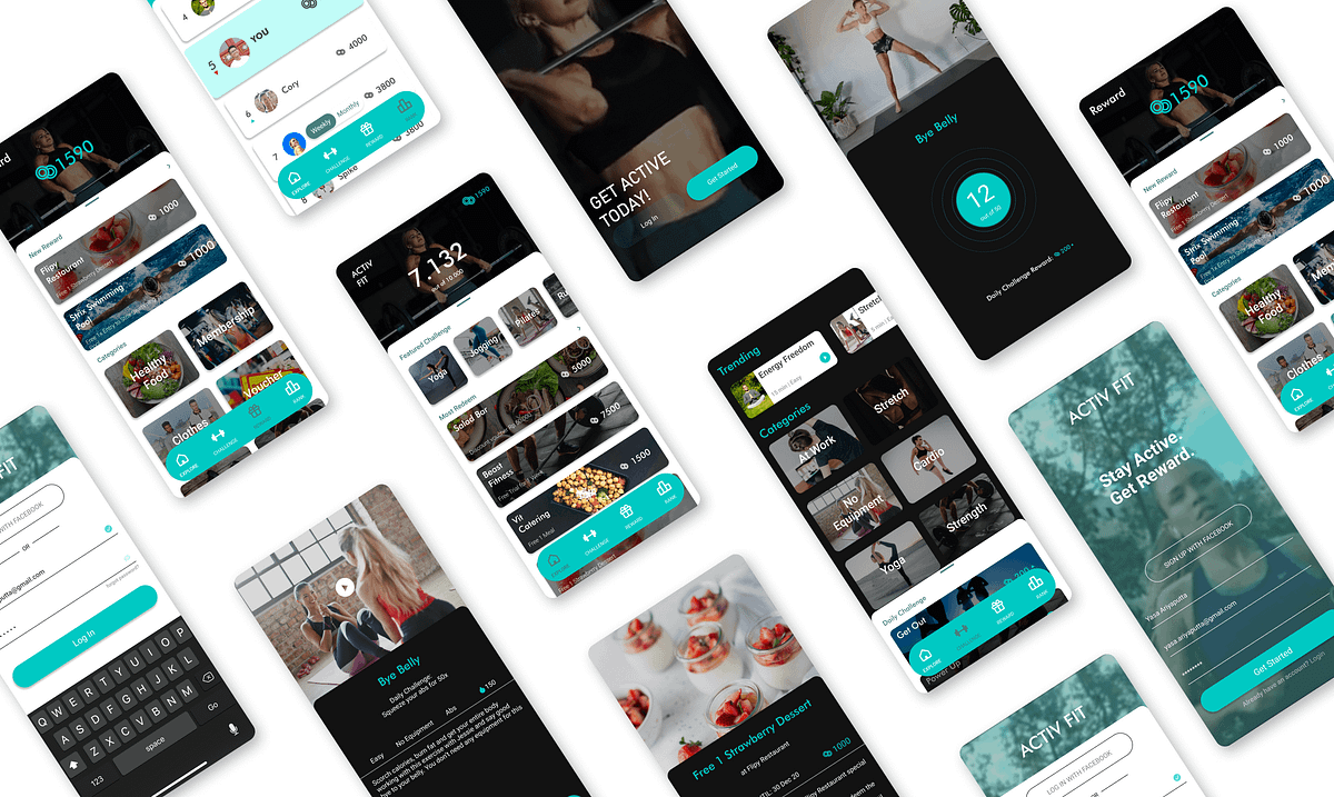Helping users achieve a better living and a healthier body — a UX/UI case  study | by Yasa Ariyaputta | UX Collective | UX Collective