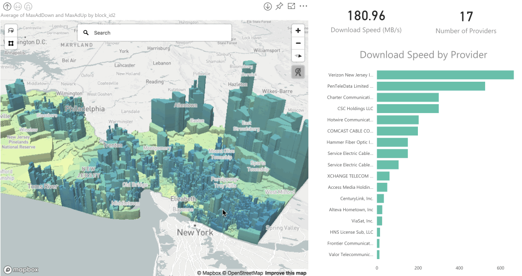Six new features for the Mapbox Visual for Power BI | by Mapbox | maps for  developers