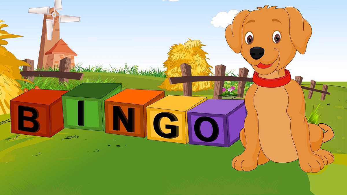 BINGO Song English Nursery Rhymes & Songs For Babies Best Buddies