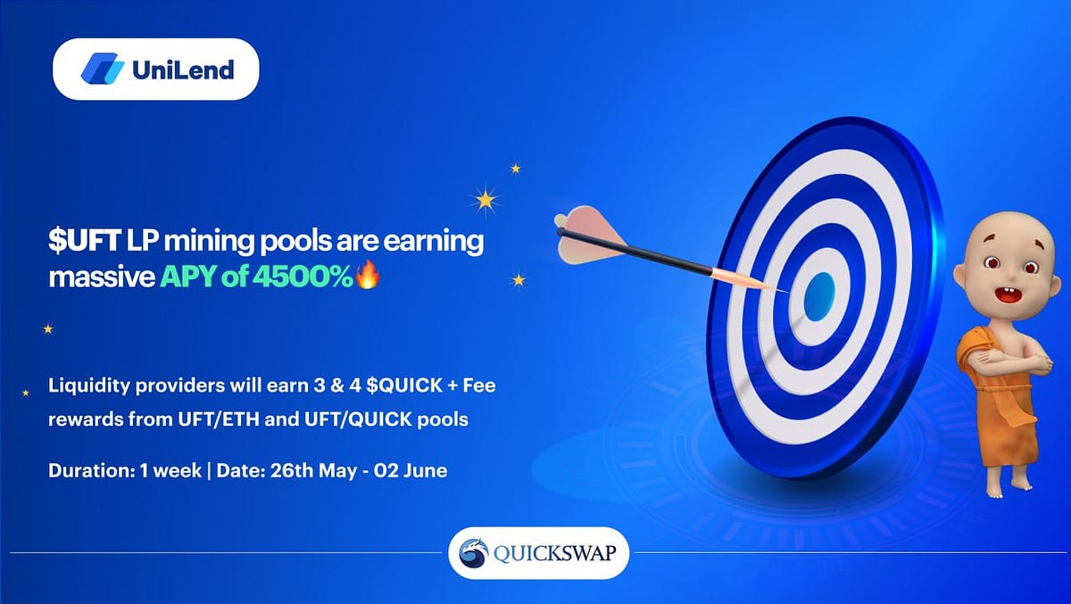 Lp Pool Reward LPMining $UFT $QUICK 🐉 QUICK UPDATE! $UFT LP mining pools are earning ...
