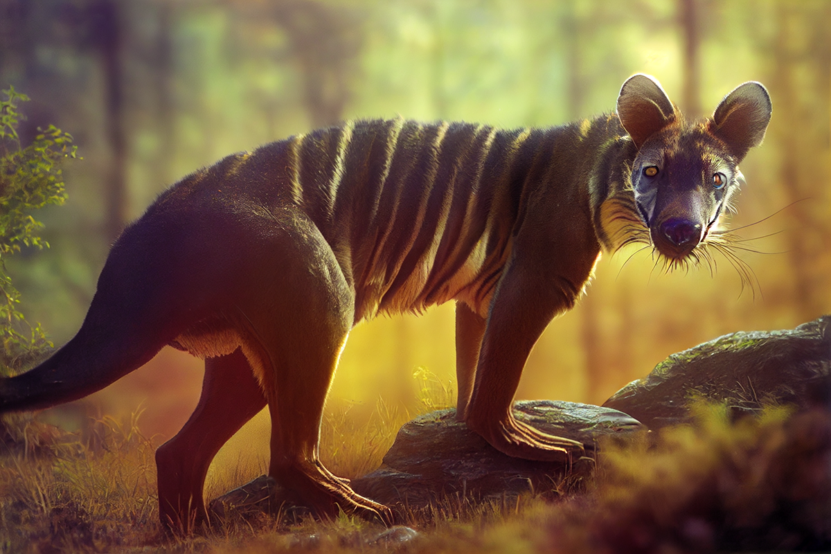 Stunning Photos Of Extinct Animals Created By Ai By Paul Delsignore