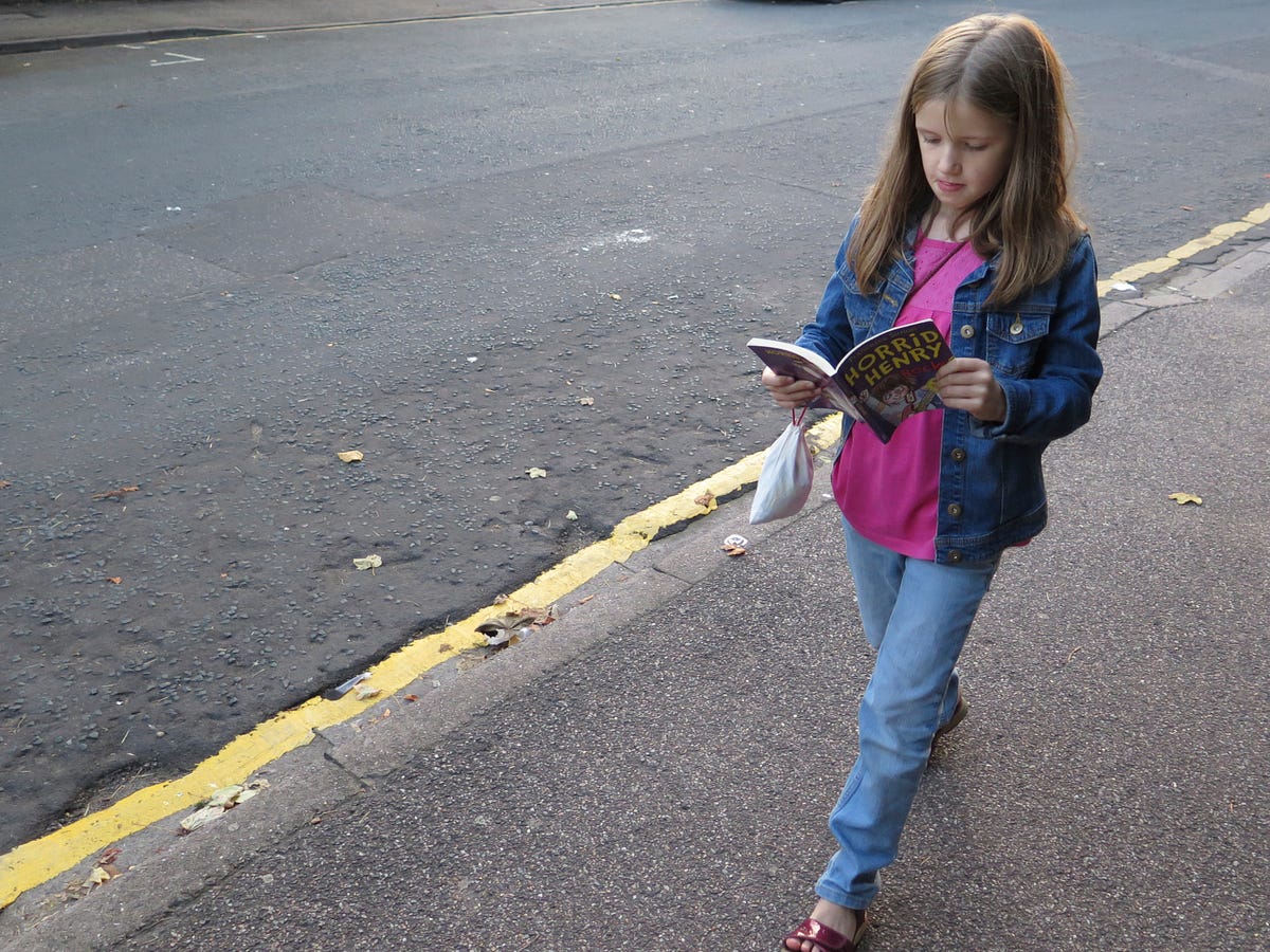 How To Read A Book And Walk At The Same Time by nellberam The Awl