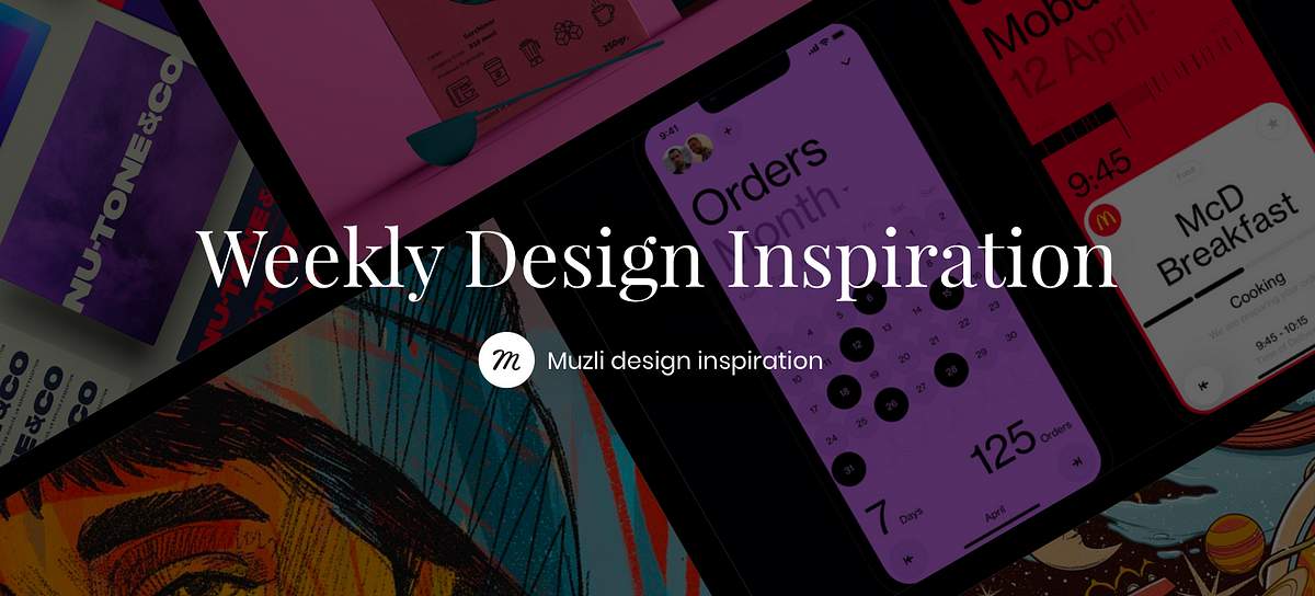 Weekly Design Inspiration #372 - Muzli - Design Inspiration