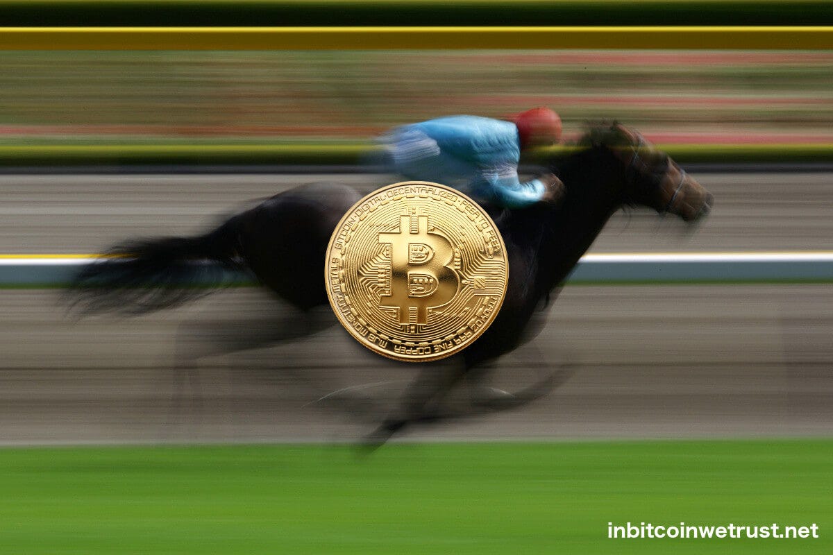 bitcoin horse racing