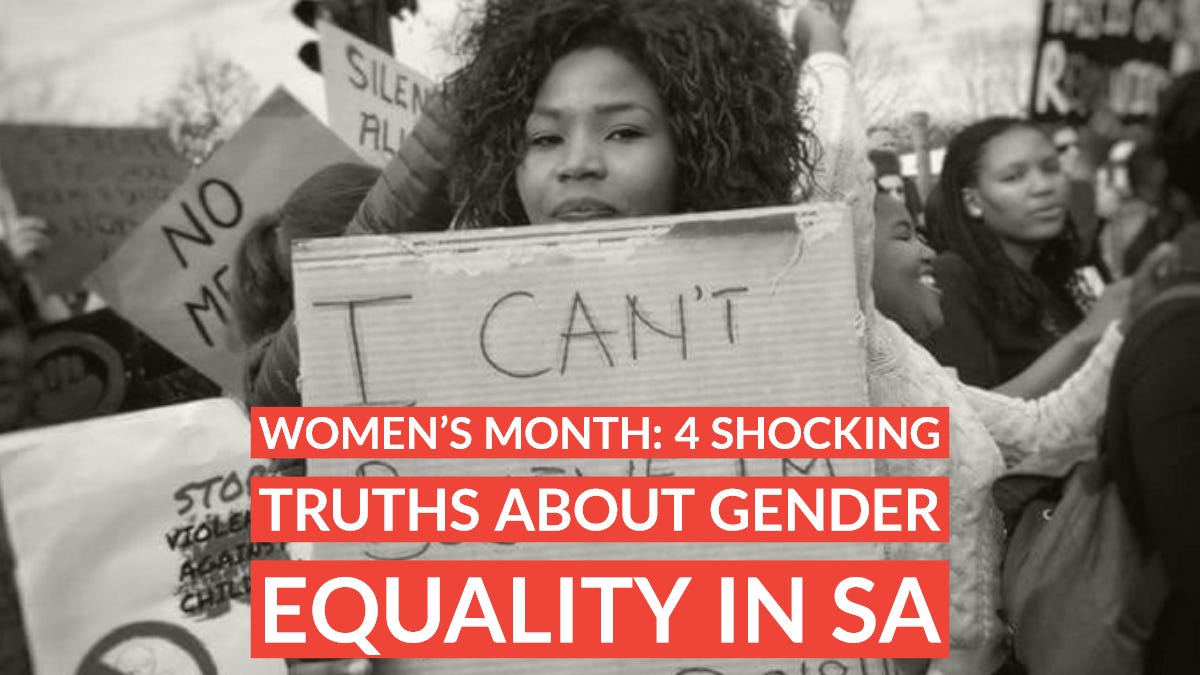 Women's Month: 4 Shocking Truths About Gender Equality In Sa | By Gendergap. Africa | Gendergapafrica | Medium