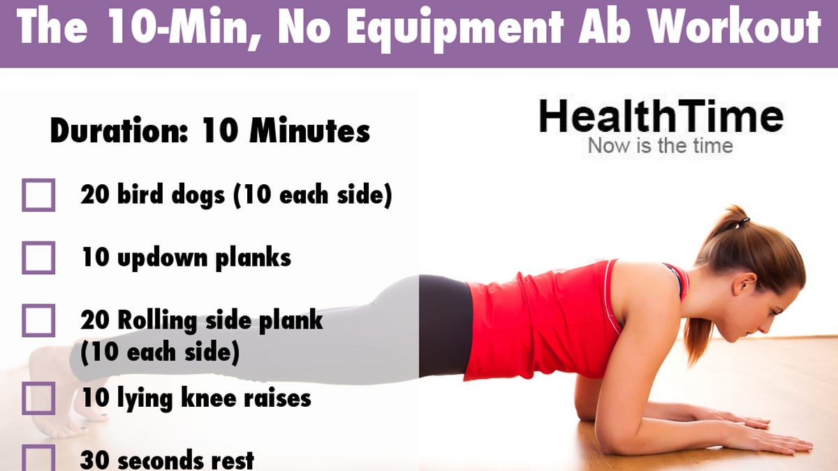 Easily Do Core Exercises Without Equipment at Home by Health Time