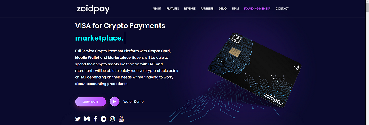 zoidpay coin market cap