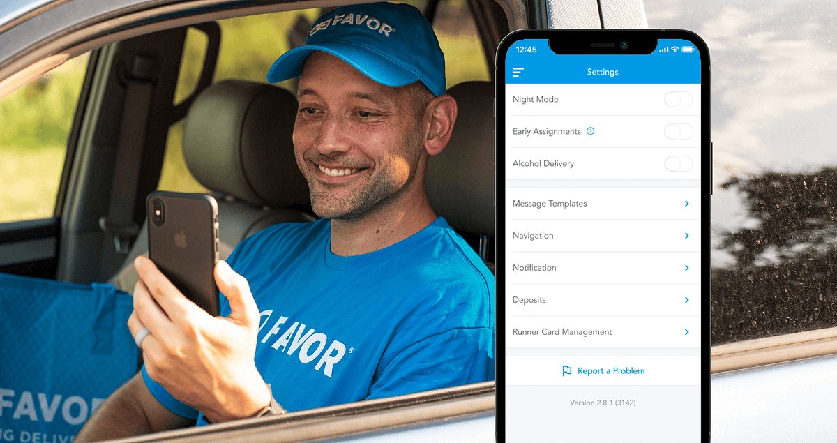 Discover helpful tools in the Runner app by Favor Delivery The Rundown