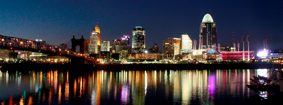 Migration In Greater Cincinnati How The Kentucky Side Of The River Is By Lyman Stone In A State Of Migration Medium