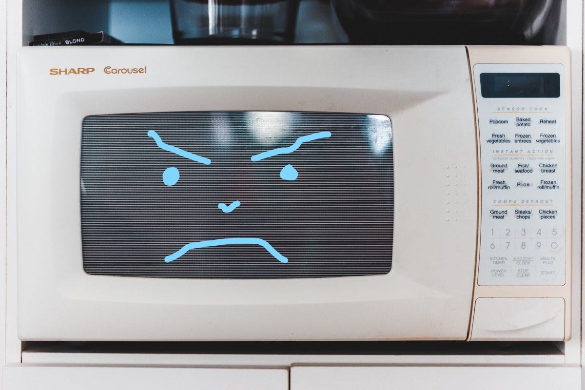 I Am the Microwave Who Won’t Stop Beeping by Amy Colleen The Haven