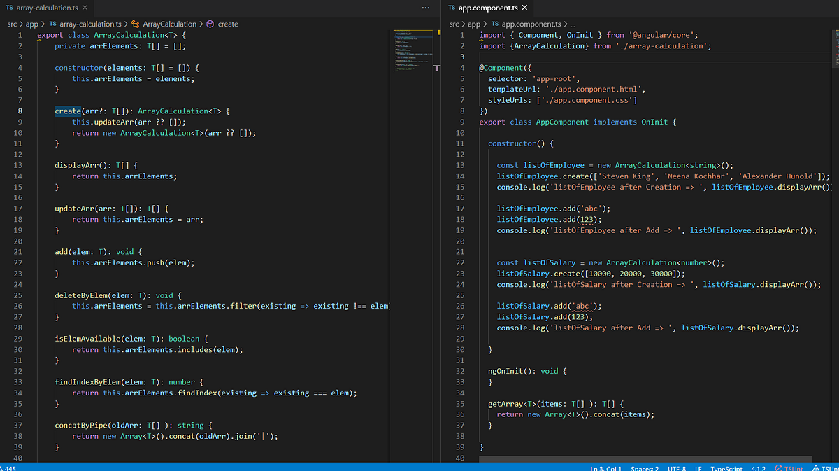 Generics of Typescript in Angular with Real time Example by Piyali