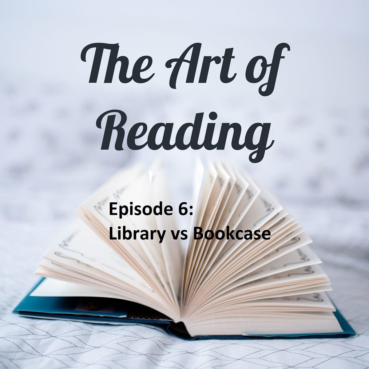 The Art of Reading — Part 6 Library vs Bookcase by Sertac Caglarca