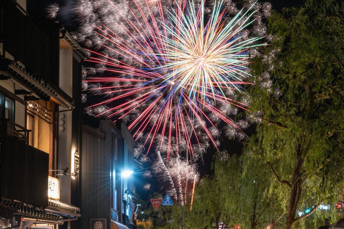 7 8月 綻放在溫泉街上的夢花火 穿著浴衣感受兵庫小鎮的祭典情懷 是日日本 Medium