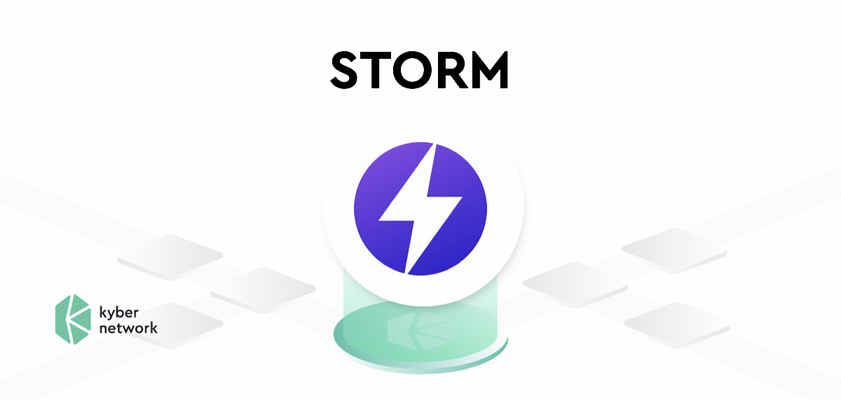 Stormx Storm Is Available On Kyber Network By Kyber Network Kyber Network
