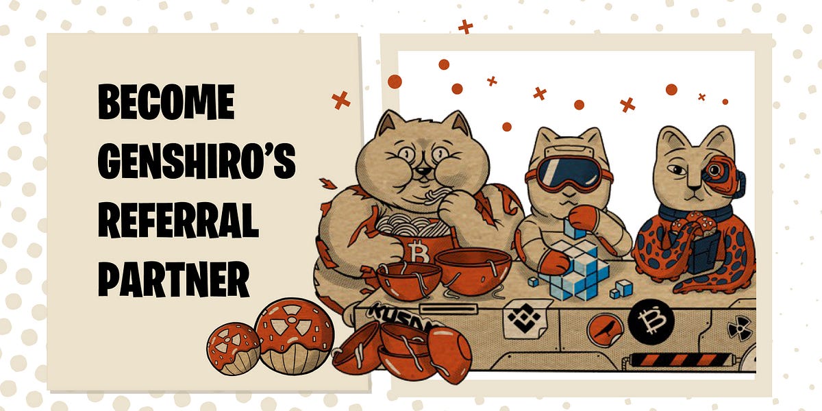Join Genshiro’s Referral Program And Earn A 3% bonus!
