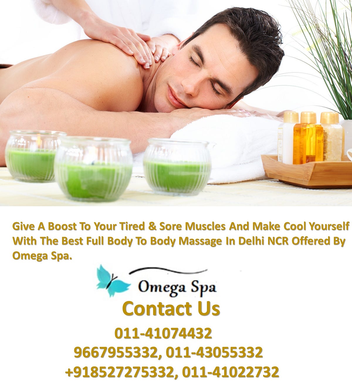 Full Body Massage Service Centers In Delhi Omega Spa By Full Body Massage Center In Delhi Medium