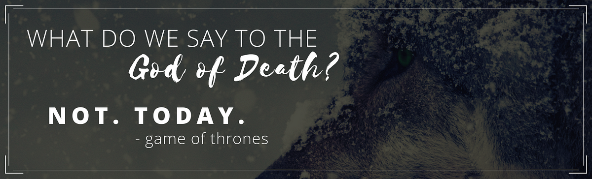 What Do We Say To The God Of Death By Ariel Lee Medium