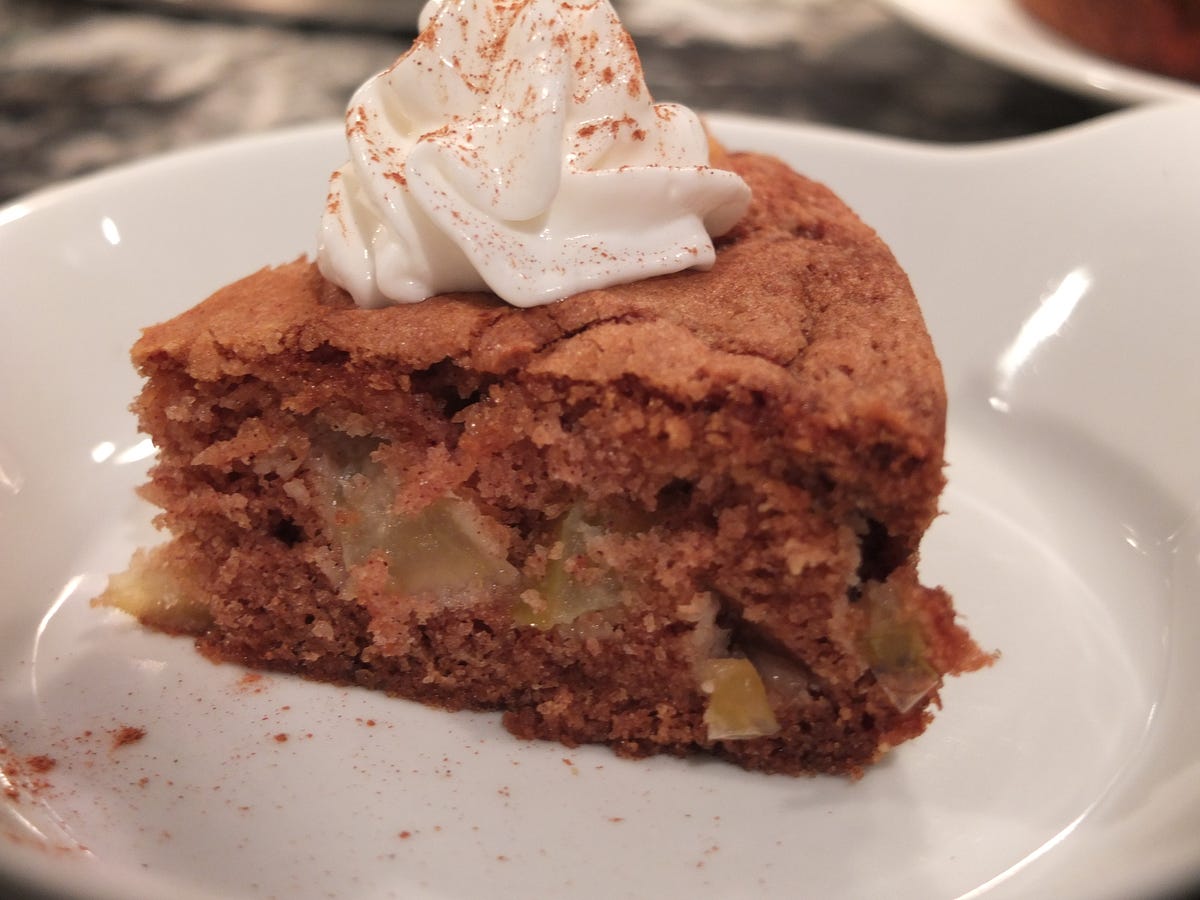 Cake fridge chocolate airtight dust jar cookie ok ll around week leave Swedish Apple Cake. It’s been cold and rainy for two days… | by Kas