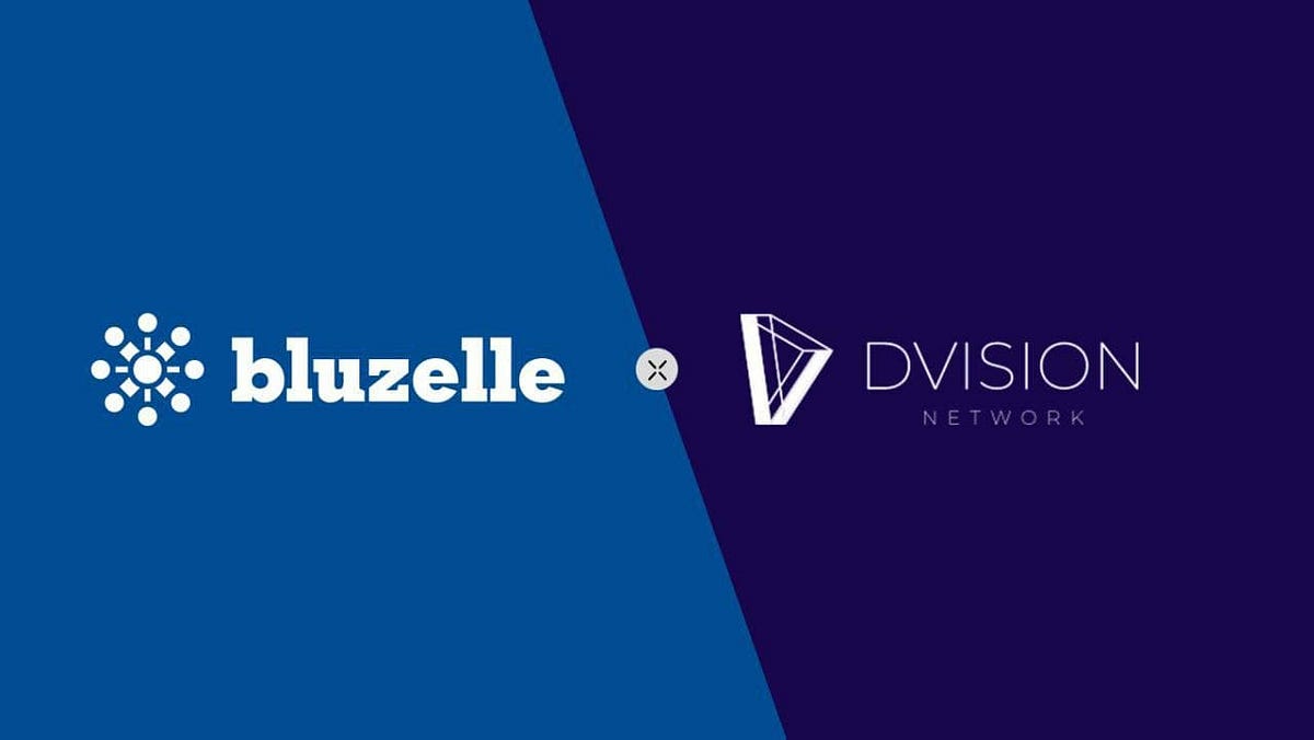 Dvision and Bluzelle Partnership in VR