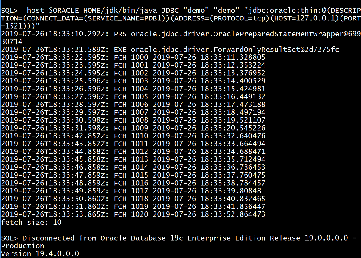 Oracle & Postgres JDBC Fetch Size | by Franck Pachot | Medium