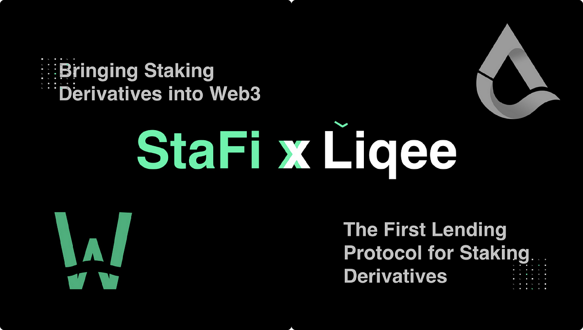 StaFi Will Work with Liqee to Launch rToken Lending Products