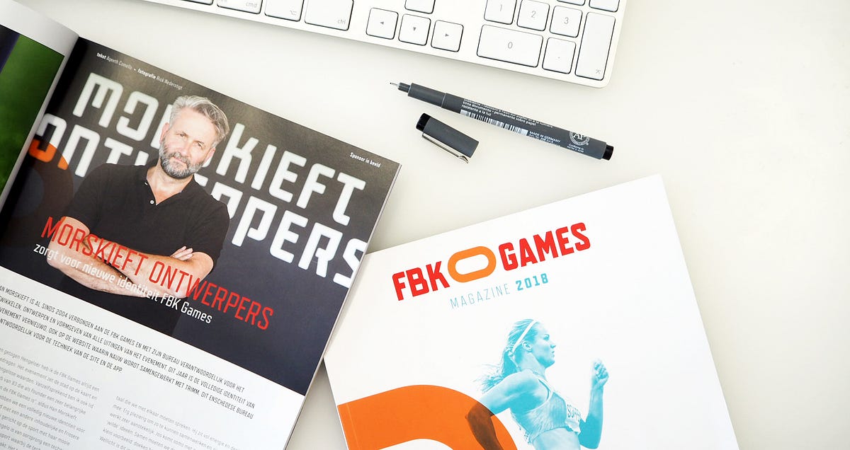 Morskieft Ontwerpers voor nieuwe identiteit FBK Games by
