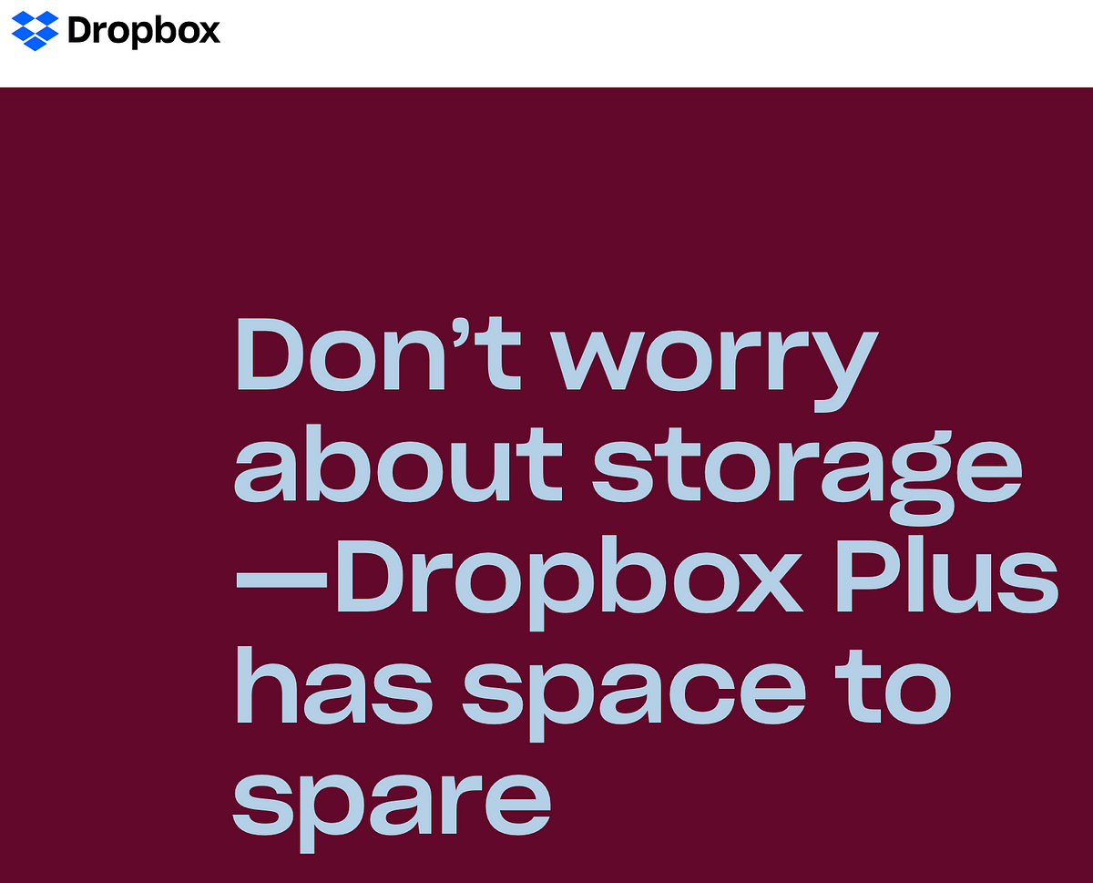 dropbox plus