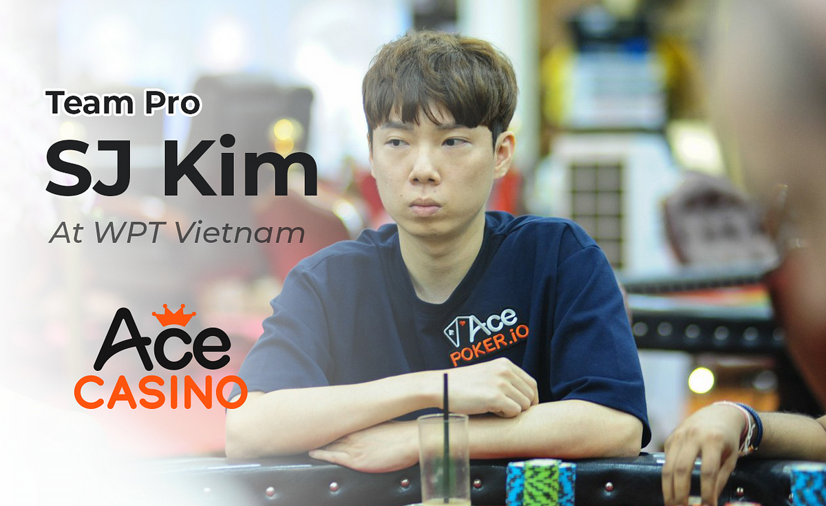 ACE Poker Team Pro SJ Kim at WPT Vietnam