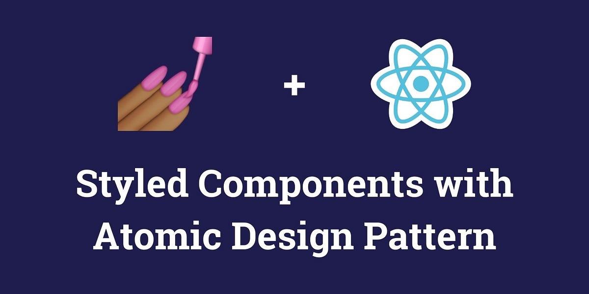 Using the Atomic Design Pattern to Quickly Develop New Components