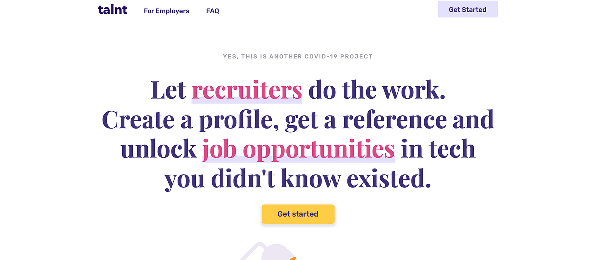 Helping laid off employees get connected with recruiters Building