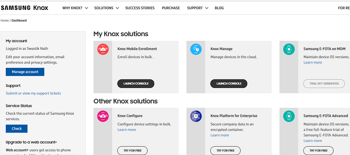 Raise The Curtain Episode 1 Samsung Knox Setting Up For The Enterprise Environment By Swastik Nath Medium