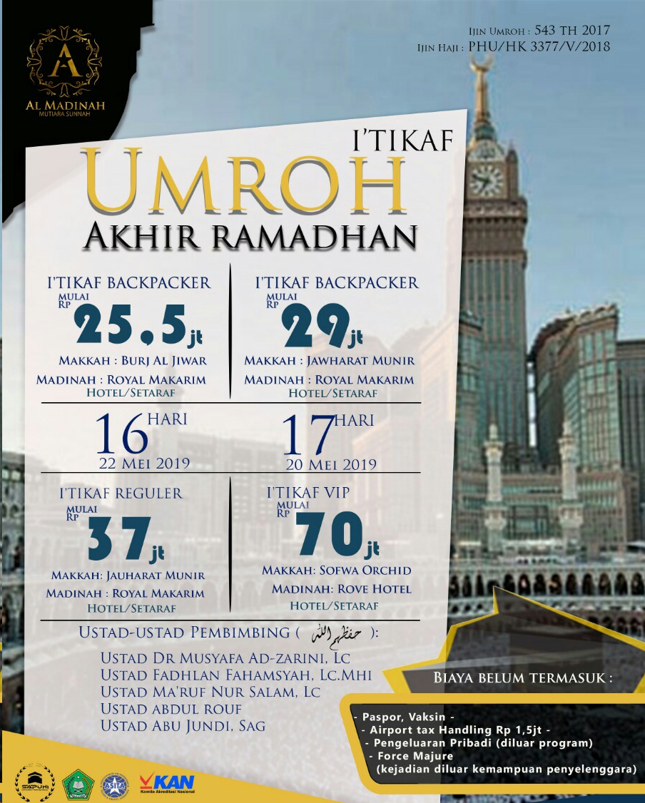 Keutamaan Umrah Di Bulan Ramadhan » INSPIRASI MUSLIM