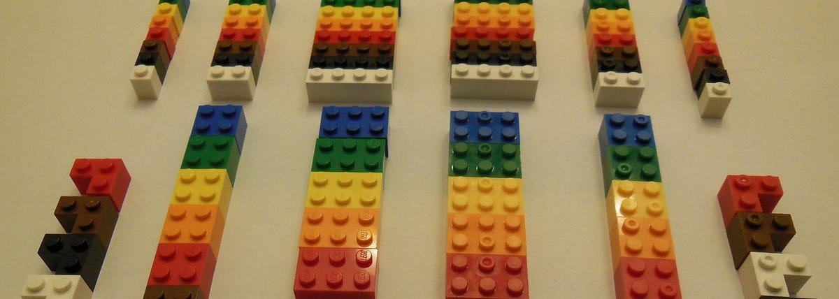 plain lego blocks