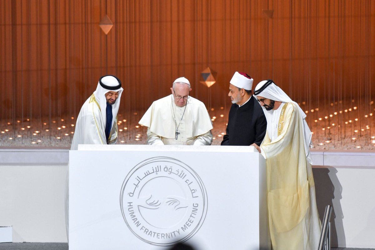 The National: Sheikh Mohamed bin Zayed announces Abrahamic Family House to be built | by Chief Rabbi, Jewish Community of the Emirates | Chief Rabbi of the Jewish Community of the Emirates | Medium