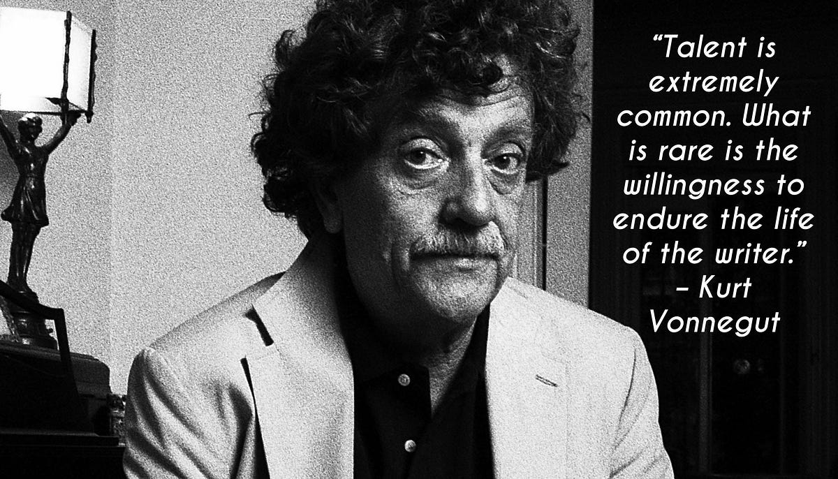 kurt vonnegut essay on writing